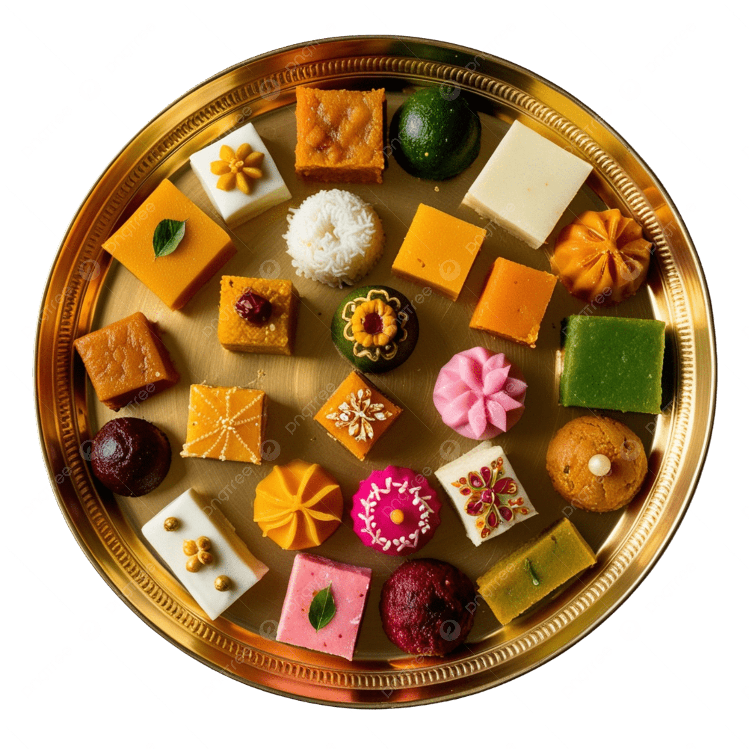 Traditional mithai and sweets
